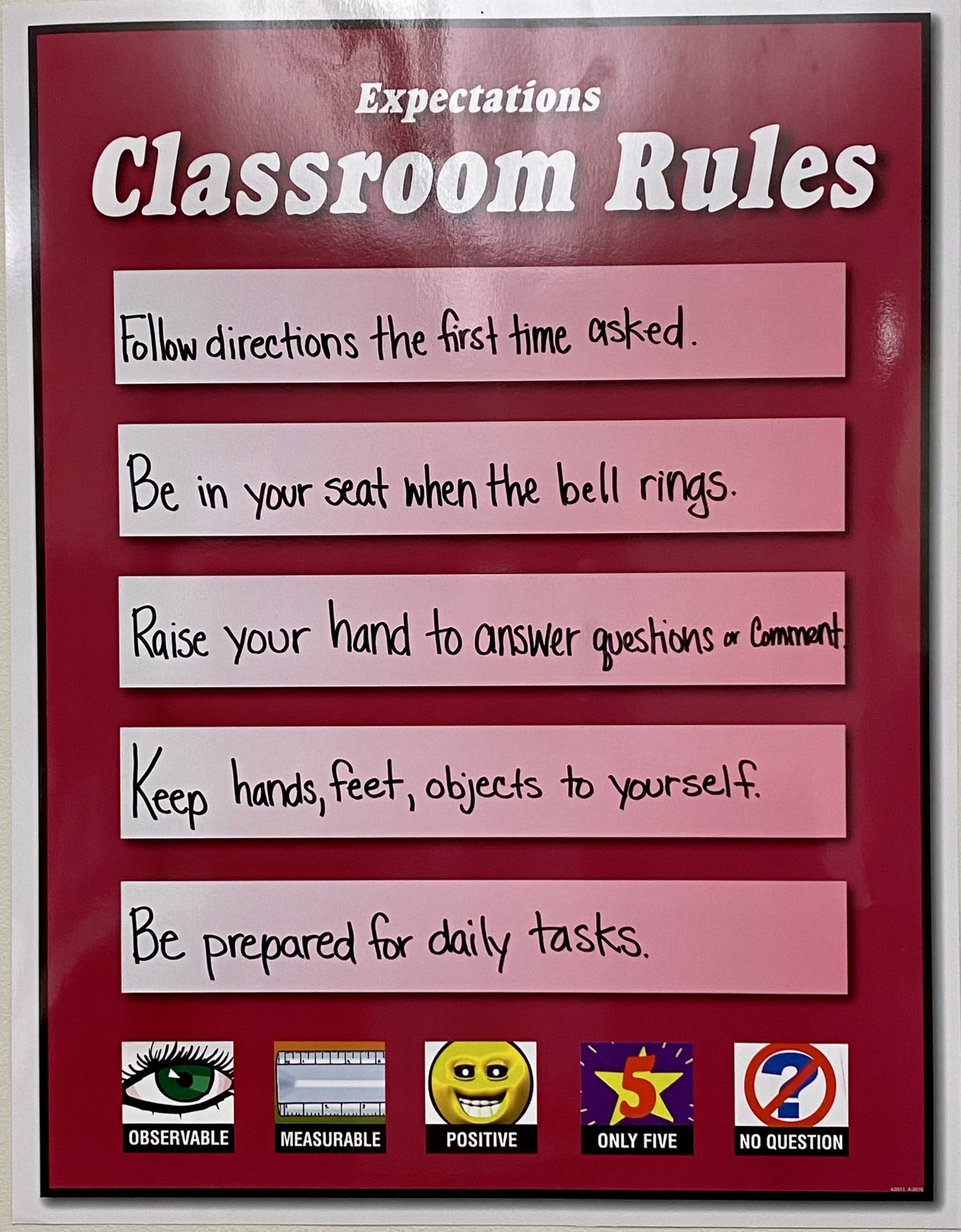 Classroom Rules 